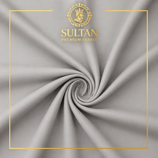 SULTAN Premium Fabric (Pearl Grey Off White)