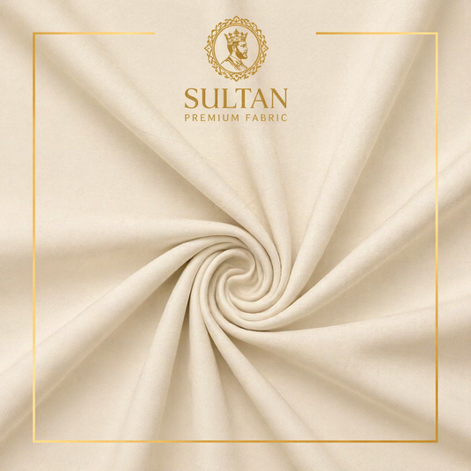 SULTAN Premium Fabric (Cream Ivory Beige)