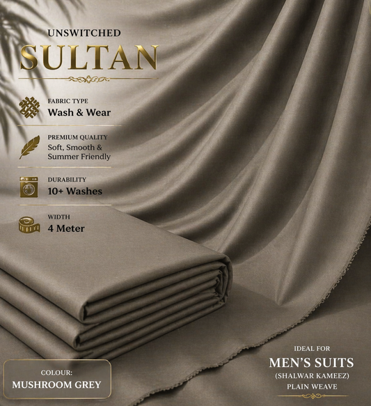 SULTAN Premium Fabric (Olive Taupe Grey)