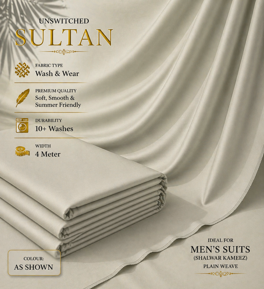 Sultan Premium Fabric Creamy Beige