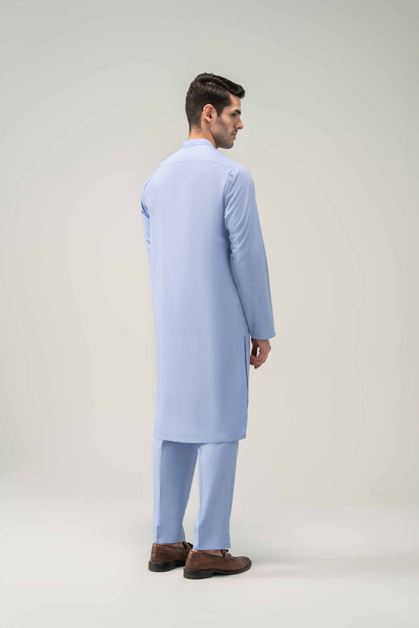 Premium Wash & Wear Sky Blue