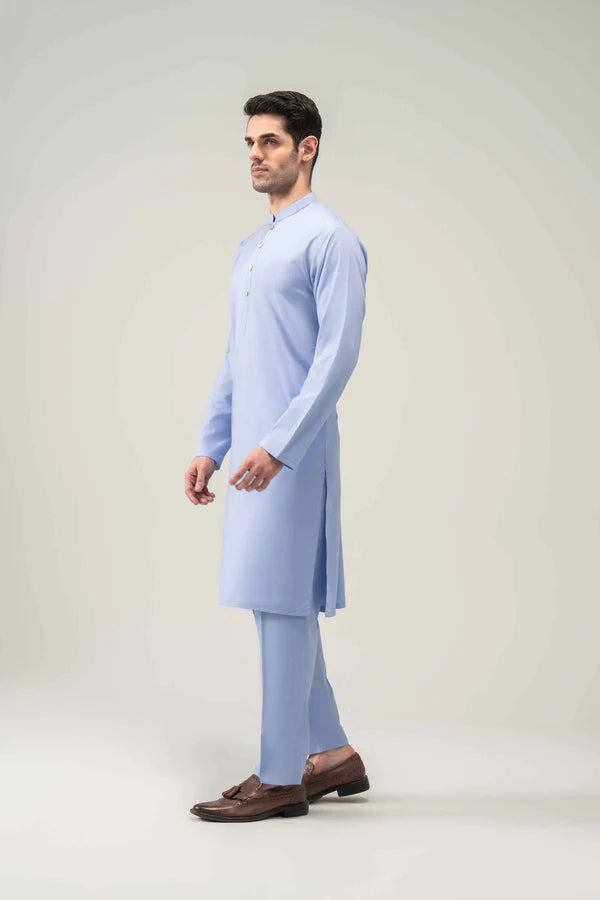 Premium Wash & Wear Sky Blue