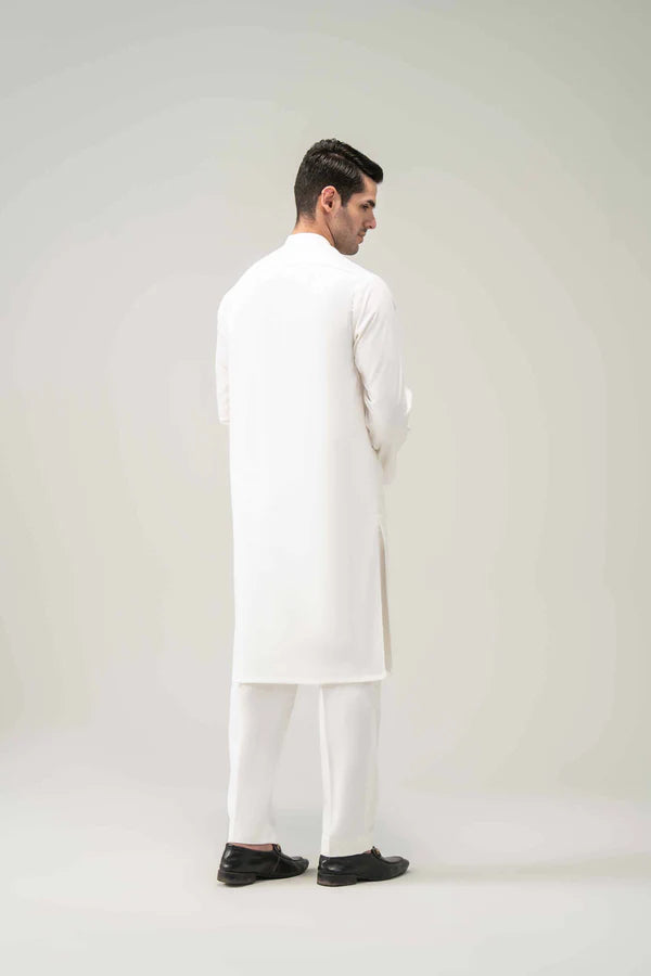 Premium Wash & Wear Milky White