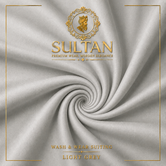 SULTAN Premium Fabric (Light Cool Grey)
