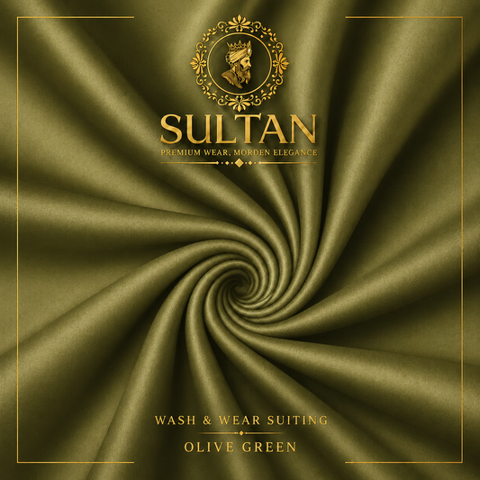 SULTAN Premium Fabric (Olive Green Classic)
