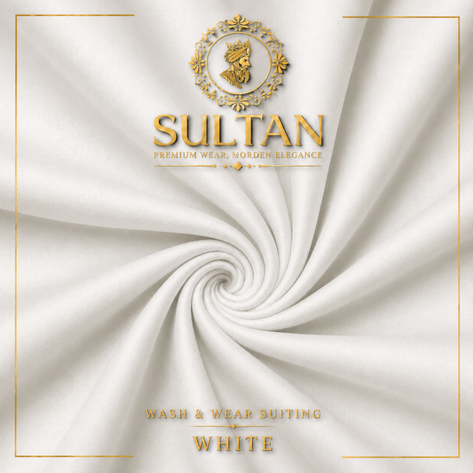 Sultan Premium Fabric (White)