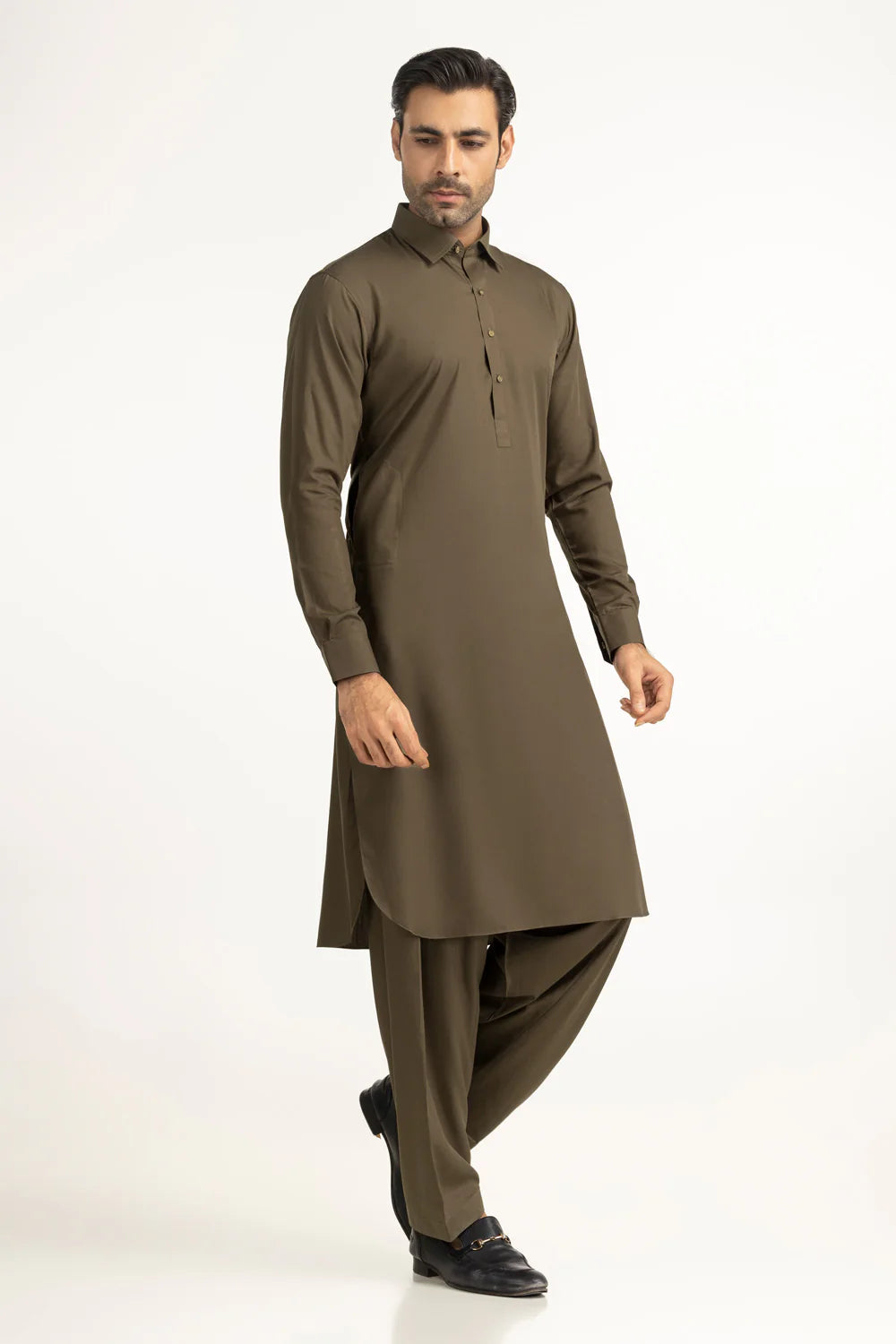 Premium Wash & Wear Coffee Brown